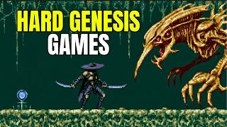 90s Dark Souls? The 10 HARDEST Sega Genesis Games Ever!