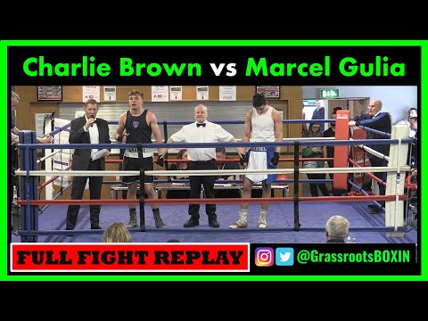 Charlie Brown vs Marcel Gulia - FULL FIGHT - Guildford Amateur Boxing Show (30/04/23)