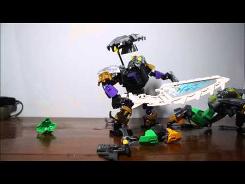 LEGO BIONICLE FIGHTING - ONUA VS LEWA