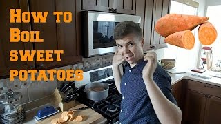 How To Boil Sweet Potatoes
