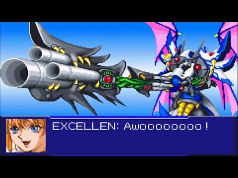 Super Robot Wars Original Generation 2 - Rein Weissritter All Attacks