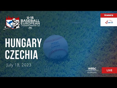 1 U-15 Baseball European Championship: Hungary VS Czechia