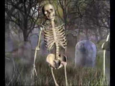 Skeleton halloween rap