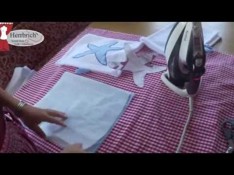 Application with Vliesofix | Towel