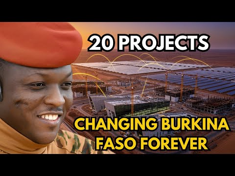 20 Mega Projects Transforming Burkina Faso Under Traoré