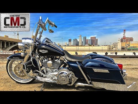 CMC Motorsports 2014 California Gangster Style Big Blue Pearl Harley-Davidson Road King