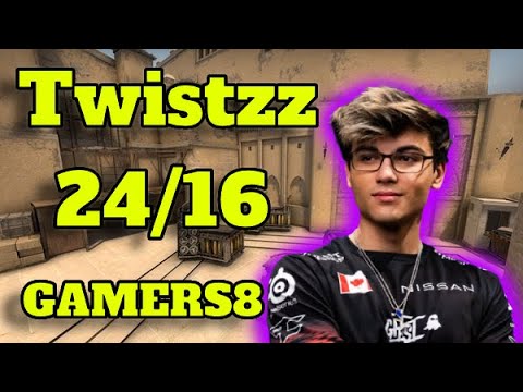 FaZe Twistzz 24/16 vs Virtus Pro mirage CSGO POV HIGHLIGHTS @ Gamers8