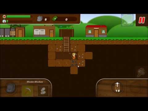 Treasure Miner - a mining game Video