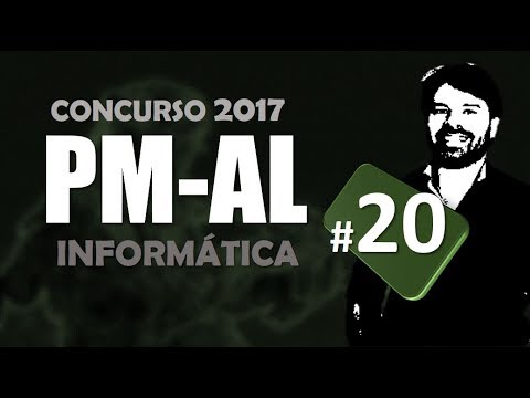 Concurso PM AL 2017 Soldado Alagoas #20 Informática