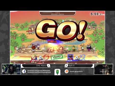 GUMS 13 Singles (Winner's Semis) - DNL Marss (ZSS) vs Raffi-X (ROB)