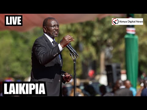 LIVE: President Ruto Attending IG Douglas Kanja’s Father’s Burial in Laikipia