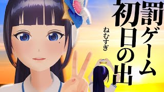 [Vtub] 富士葵 元旦跑去看日出的迪士尼城堡