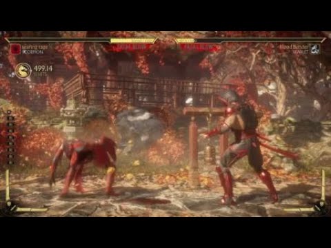 Mk11 scorpion 50% combo