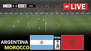 Download lagu Argentina U20 vs Morocco U20 | Fifa U20 World Cup 2025 | Full Match Video Game Simulation mp3