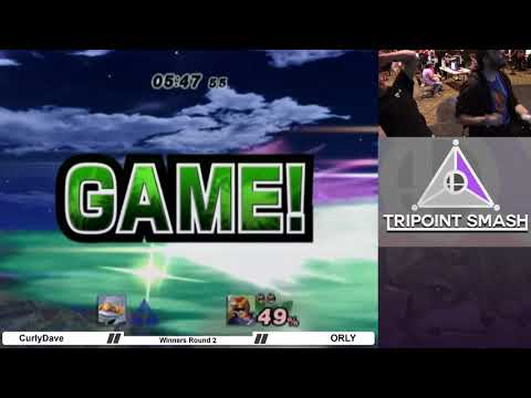 CurlyDave (Sheik) vs ORLY (Falcon) - Tripoint Smash 70 Winners Round 2