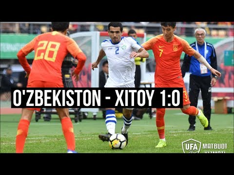 O'zbekiston - Xitoy 1:0 | o'yin sharhi | 26.03.2019 (China Cup-2019)