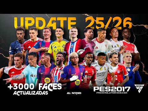 Patch PES 2017 Prochaine Saison 2026 - Patch FC26 V1.0
