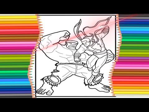 Hulk vs Shazam coloring pages/Marvel Coloring/Jim Yosef - Arrow/Jim Yosef - Eclipse [NCS Release]