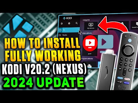 INSTALL The Latest FULLY WORKING KODI On Your FIRE TV STICK! 2024 UPDATE!