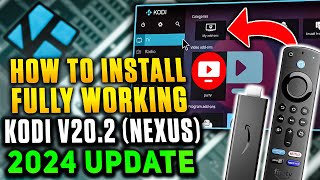 INSTALL The Latest FULLY WORKING KODI On Your FIRE TV STICK! 2024 UPDATE!