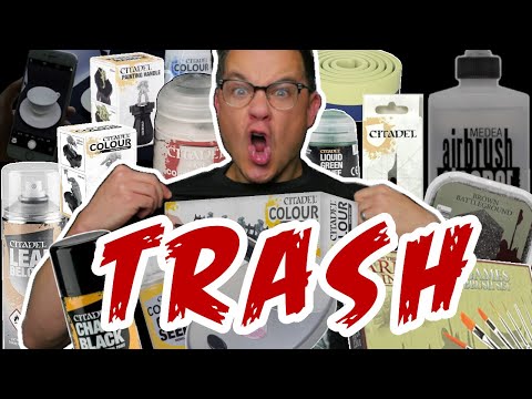 World's Most WORTHLESS Mini Painting Products