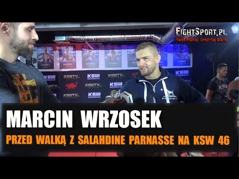 Marcin Wrzosek przed walką z Salahdine Parnasse na KSW 46