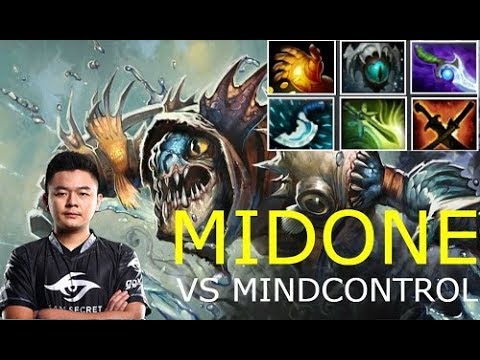 MidOne - Slark Midlane RAMPAGE | Midas Build 7.20e | dota 2 mmr Pro Gameplay 16