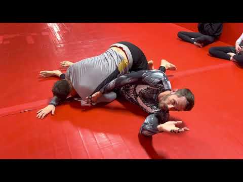 Elbow push escape from side control