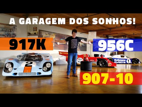 A GARAGEM DOS SONHOS CHAMADA CANEPA: DE PORSCHE 917 A AUDI QUATTRO!