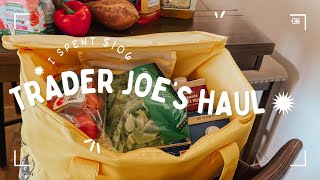 Trader Joe's Haul! $106 total | Mom life