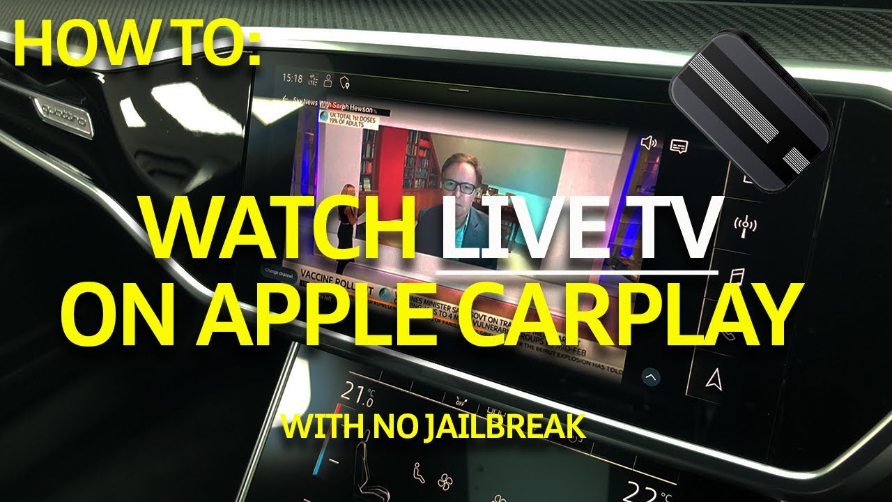 How To: Watch Live TV On Any Apple CarPlay System