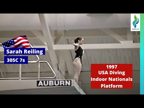 1997 Sarah Reiling USA 305c Platform - USA Diving Indoor Nationals