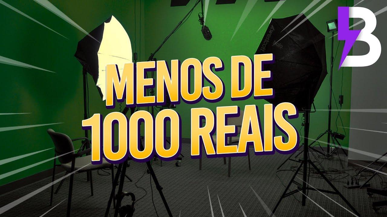 MONTANDO UM KIT TOP PRA GRAVAR VÍDEOS POR MENOS DE 1000 REAIS!