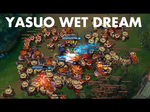 Liên Minh Huyền Thoại: Yasuo lướt mỏi tay =))