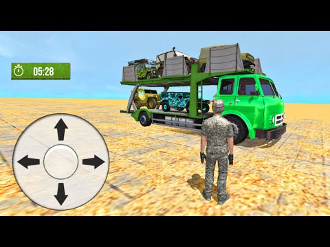 Offroad Army Truck Driver Simulator: Driving a US Military Truck - Android Gameplay