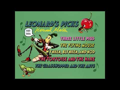 Walt Disney Treasures - Silly Symphonies Disc One Opening and Menu Walkthrough