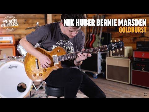 Nik Huber Orca 59 Bernie Marsden Flame Top Burst 2023 - Honey 7lbs 14.5 oz image 26