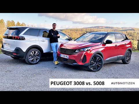 2021 Peugeot 3008 vs 5008 Facelift: Full English Review / Test Drive