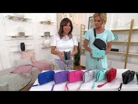 Lug Matte Luxe Large Quilted Wallet - Foxtrot on QVC