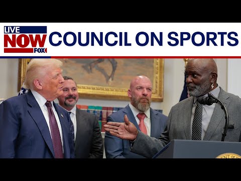 Video | FULL: President Trump signs executive order on sports council, fitness test