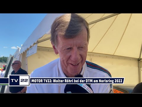 MOTOR TV22: Walter Röhrl bei der DTM am Norisring 2022