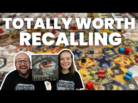 Totally worth recalling! - Recall Board Game Review
