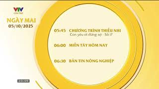 VTV CẦN THƠ - GTCT ngày mai (Chủ nhật, 5/10/2025) [Ghép nhạc]