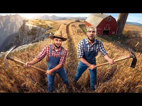 ON DEVIENT FERMIER 48H DANS LES MONTAGNES Feat Inoxtag (c'est incroyable)