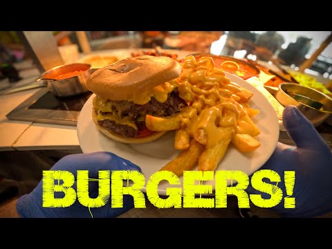 Burger bar: 50 minutes of POV service 👌😊👍
