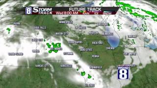 StormTrack 8 Evening Forecast for Tuesday August 19th