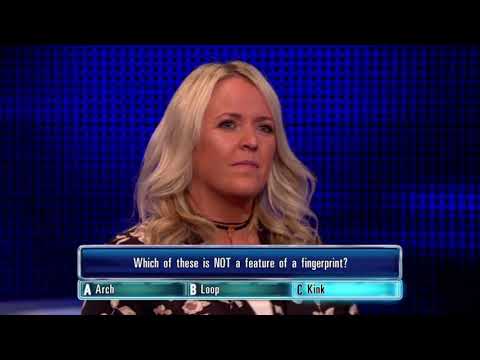 Andrea Gets Her Fingerprint Question Right