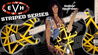 Video thumbnail for EVH Gear Striped Series Black w/ Yellow Stripes ( Eddie Van Halen ) - My Guitar Collection by Guitar Hoarder
