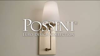 1_Watch A Video About the Possini Euro Nasir Aged Brass and Linen Wall Sconce