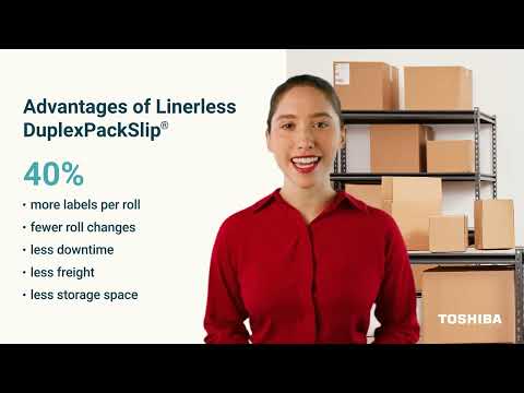 Hand Apply LinerLess DuplexPackSlip®